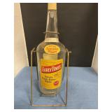 EarlyTimes Half Gal.glass bottle W pour stand