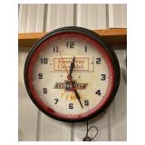 Chevrolet "Time" neon clock 19" round