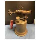 Vintage Turner Brass Works Blow Torch Brass