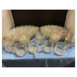 12 pc. Anchor  hooking fan snack plates & cups