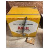 Vintage ANCO metal display cabinet for wipers