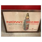 Texaco Dealers Advertisement picture 23" x 15.5"