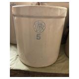 Indian Head #5 Crock NO SHIP