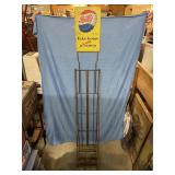 Pepsi-Cola advertisement rack 67" tall