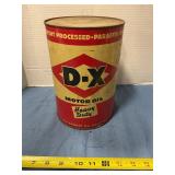 Full dx  motor oil container