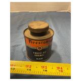 Firestone touchup enamel container