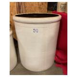 Antique stoneware crock ( 30 gallon)
