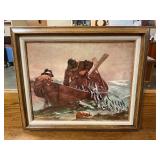 Oil painting 25ï¿½ x 21ï¿½