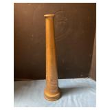 Vintage fire hose nozzle