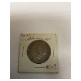 1893 Columbus expo half dollar