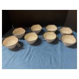 Theodore Haviland New York Shelton footed tescups