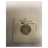 1903 Barber dime