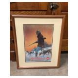 Remington Framed advertisement 17ï¿½ x 22ï¿½