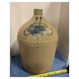 Antique salt, glazed stoneware jug.no ship