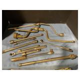 Ratchet, extension & hand cranks