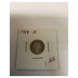 1911 ï¿½ D barber dime