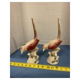 Vintage bird figurines