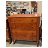 Antique secretary with drawers 44ï¿½ x 21ï¿½ x 48ï¿½