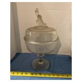 Glass compote