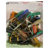 Assorted brand screwdrivers