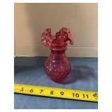 Unmarked Fenton glass vase