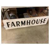Farmhouse sign 13.5 x 56.5ï¿½
