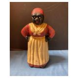 Vintage Americana cast iron bank 11ï¿½ Tall