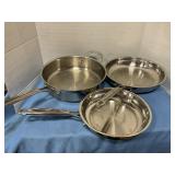 Stainless Cuisinart pans
