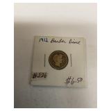 1912 barber dime