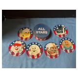 All Stars coaster set