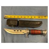 Columbia Sabre knife with sheath