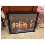 New Night Skyline numbered Print 18ï¿½ x 22ï¿½