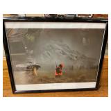 Signed pursuing the dream print 21ï¿½ x 18ï¿½