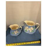 Hand painted pitchers