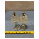 Glass salt and pepper shaker