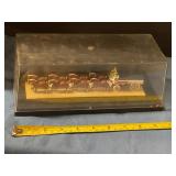 Mini Budweiser Clydesdale Eight-Horse hitch model