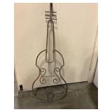 Metal instrument display 40 inches long