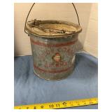 Vintage minnow bucket