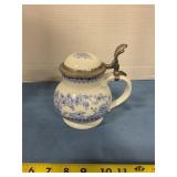Vintage Germany  lidded tea pot Stein