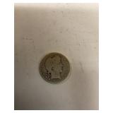 1907 barber quarter