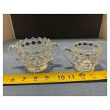 Diamond glass cups with handles