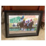 American Pharoah numbered Print 18ï¿½ x 22ï¿½