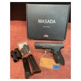 Israily Weapons Masada 9mm 2mags IOB