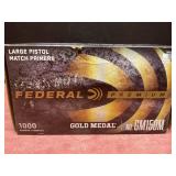 Federal Large Pistol Match Primers 1000 rds