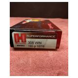 Hornady 308win 165 gr 20 rds