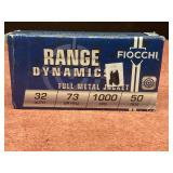 Fiocchi 32auto 73gr 59 rds