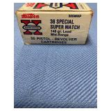 Western 38Spl 148 gr 50 rds
