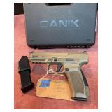 Canik TP9sf pistol 9x19 case &2mags