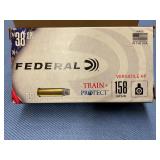 Federal 38SPL 158gr 50rds