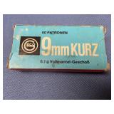 Geco 9mm Kurtz 50 rds
